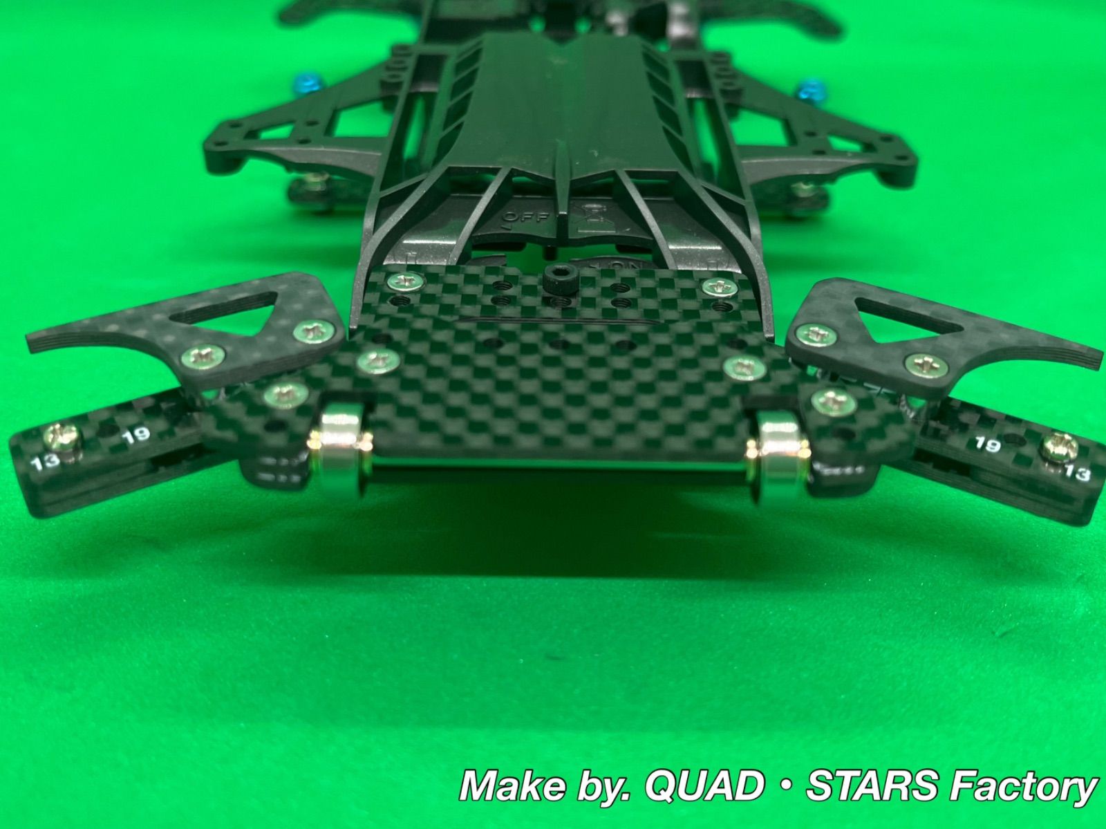 ミニ四駆・FM-A用】2軸ATピボット＋フロント提灯【J-CUP2021】 【ミニ 【