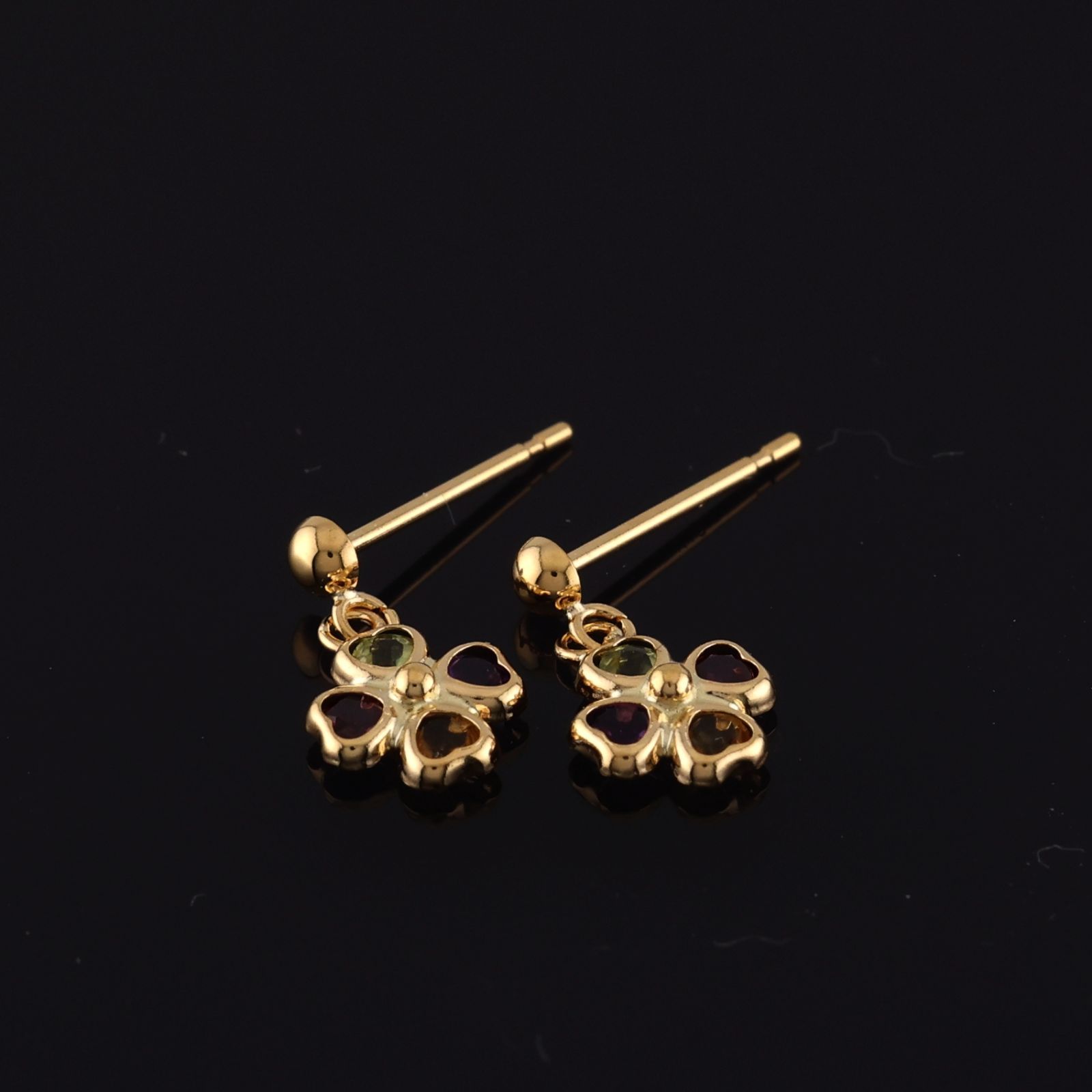 参考定価44,000円！》 K18 ゴールド ペリドット ／ アメシスト 