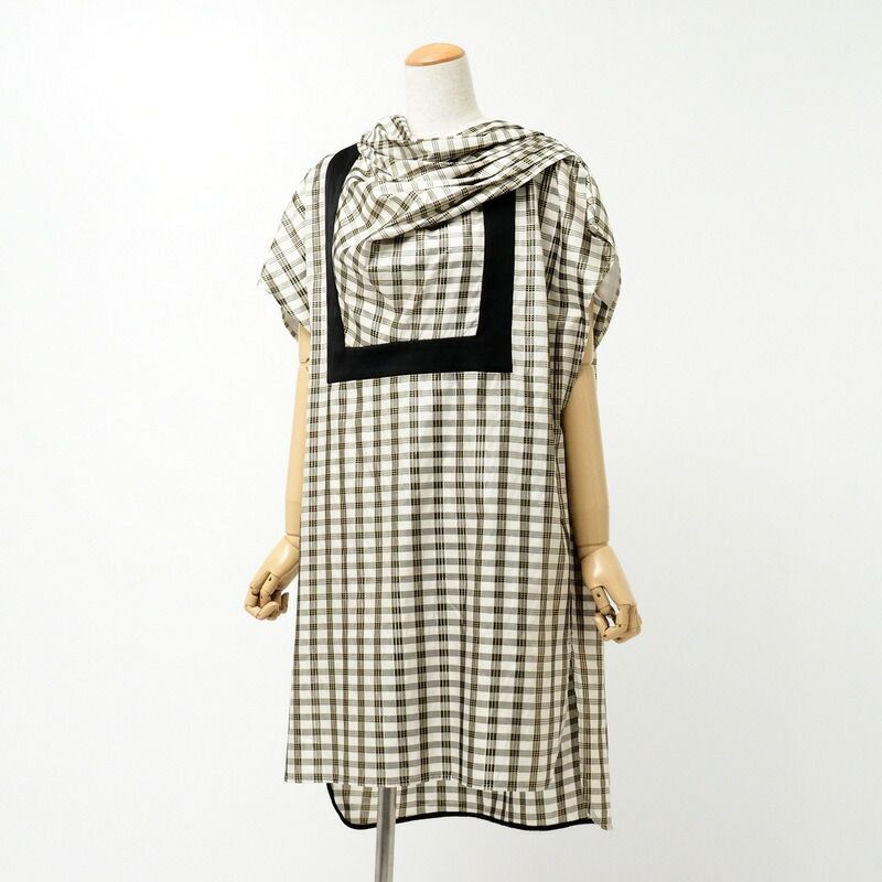 □美品□《2020AW》Mame Kurogouchi マメクロゴウチ チェック 
