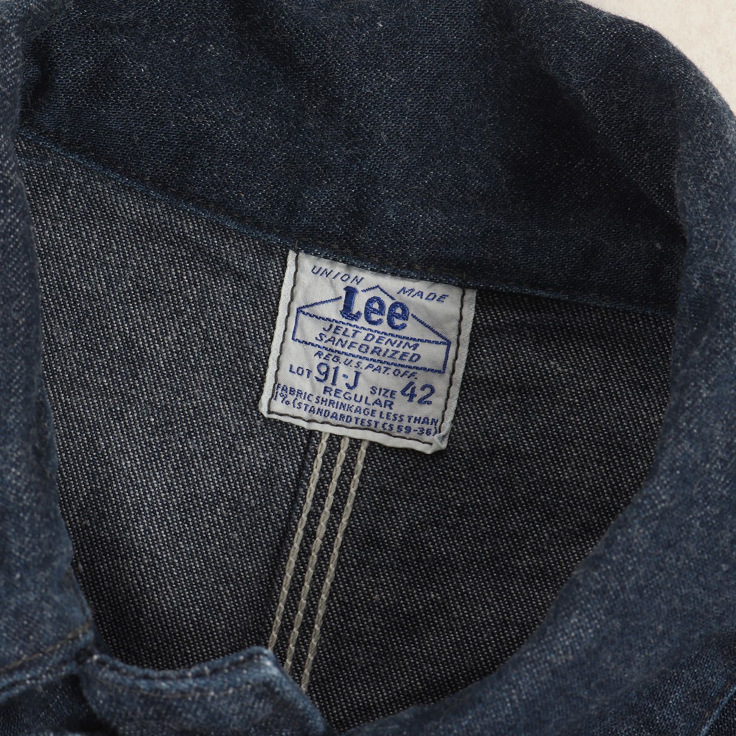 美品 Lee リー ジャケット サイズ:42(XL) 1940年代 ハウスタグ復刻 91