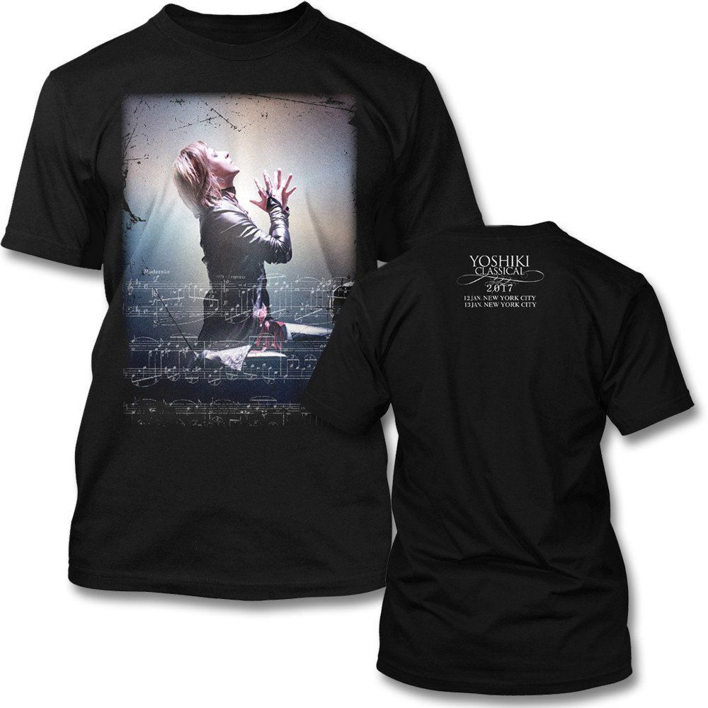 X JAPAN] YOSHIKI 公式グッズ YOSHIKI CLASSICAL「カーネギー・ホール記念」Tシャツ(S) [S] - メルカリ