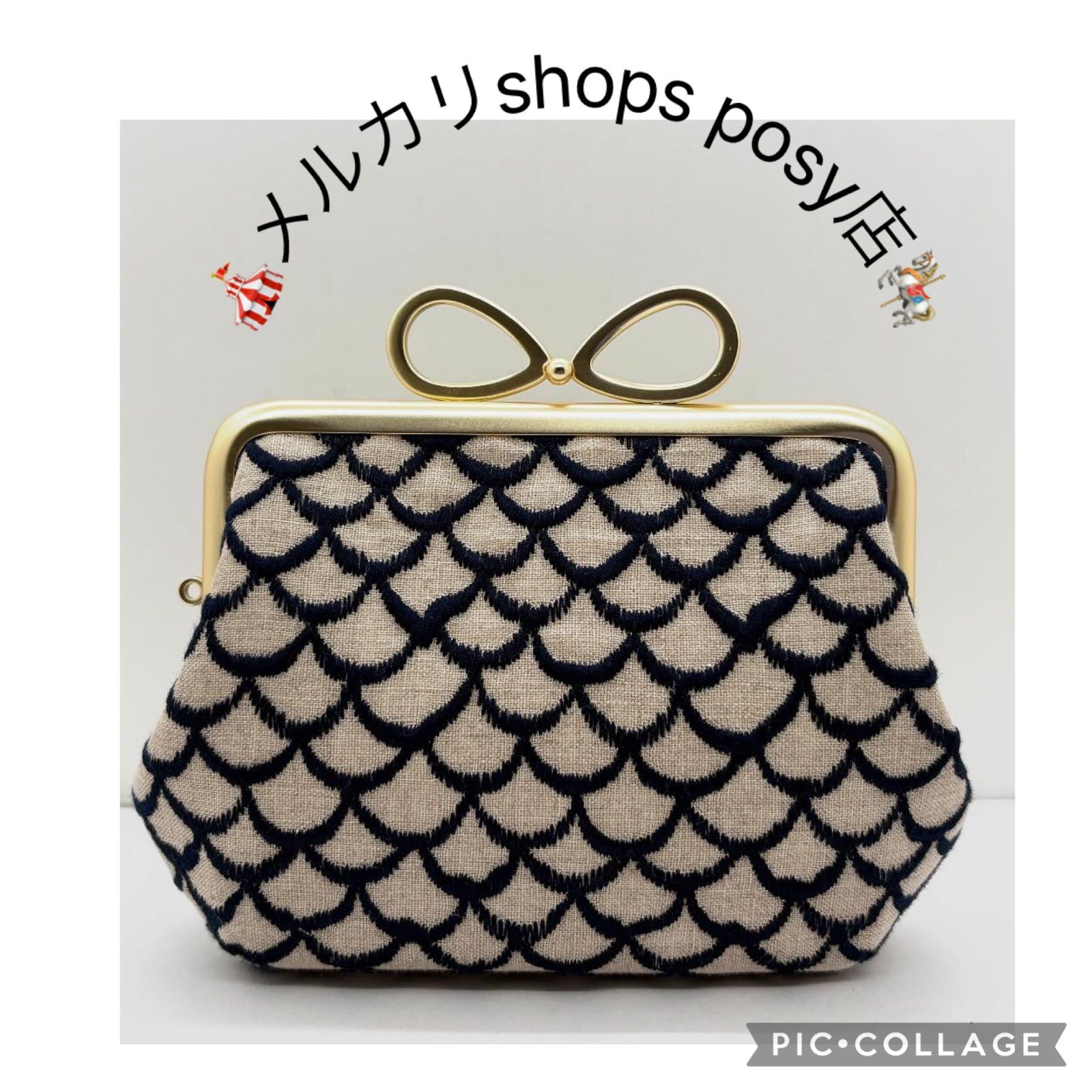 ハンドメイド ミナペルホネンハンドバック（sand rose. lolo. anemone