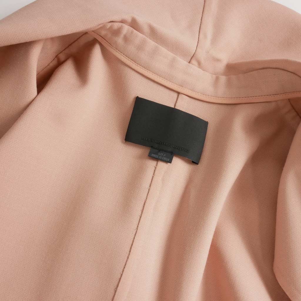 アレキサンダーワン ALEXANDER WANG ウール ストレッチ ロングジレ  