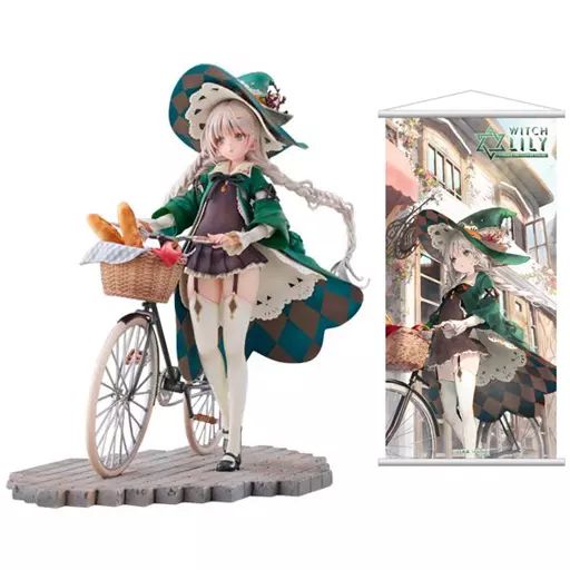 中古】フィギュア 街道魔女Lily Illustrated by DSマイル 限定版 1/7