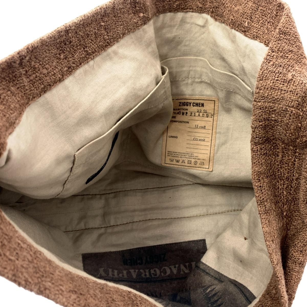 美品】 ziggy chen / ジギーチェン | 2022SS | BREAD BAG