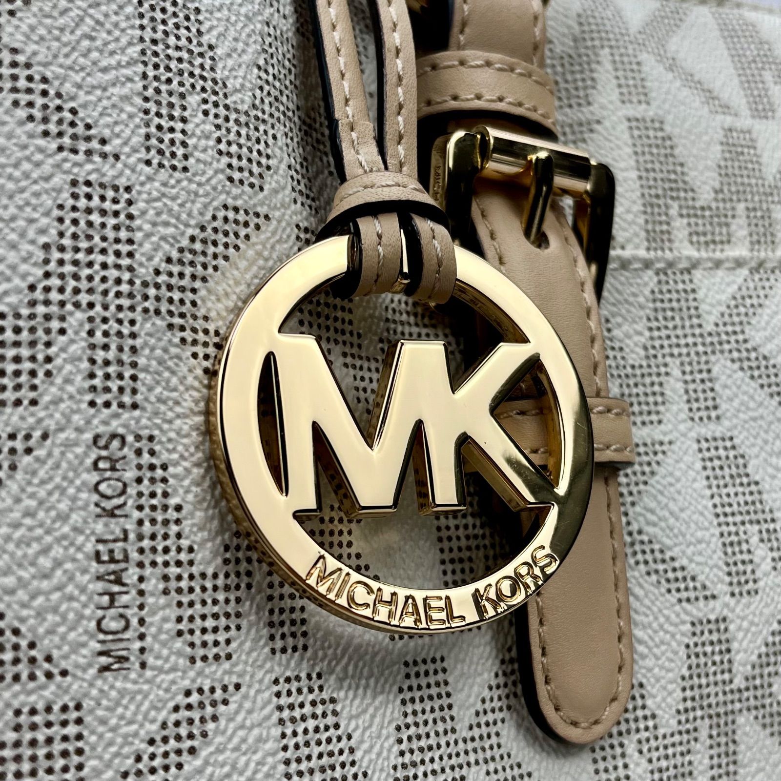 OPEN記念］マイケルコース MICHAEL KORS トートバッグ モノグラム 
