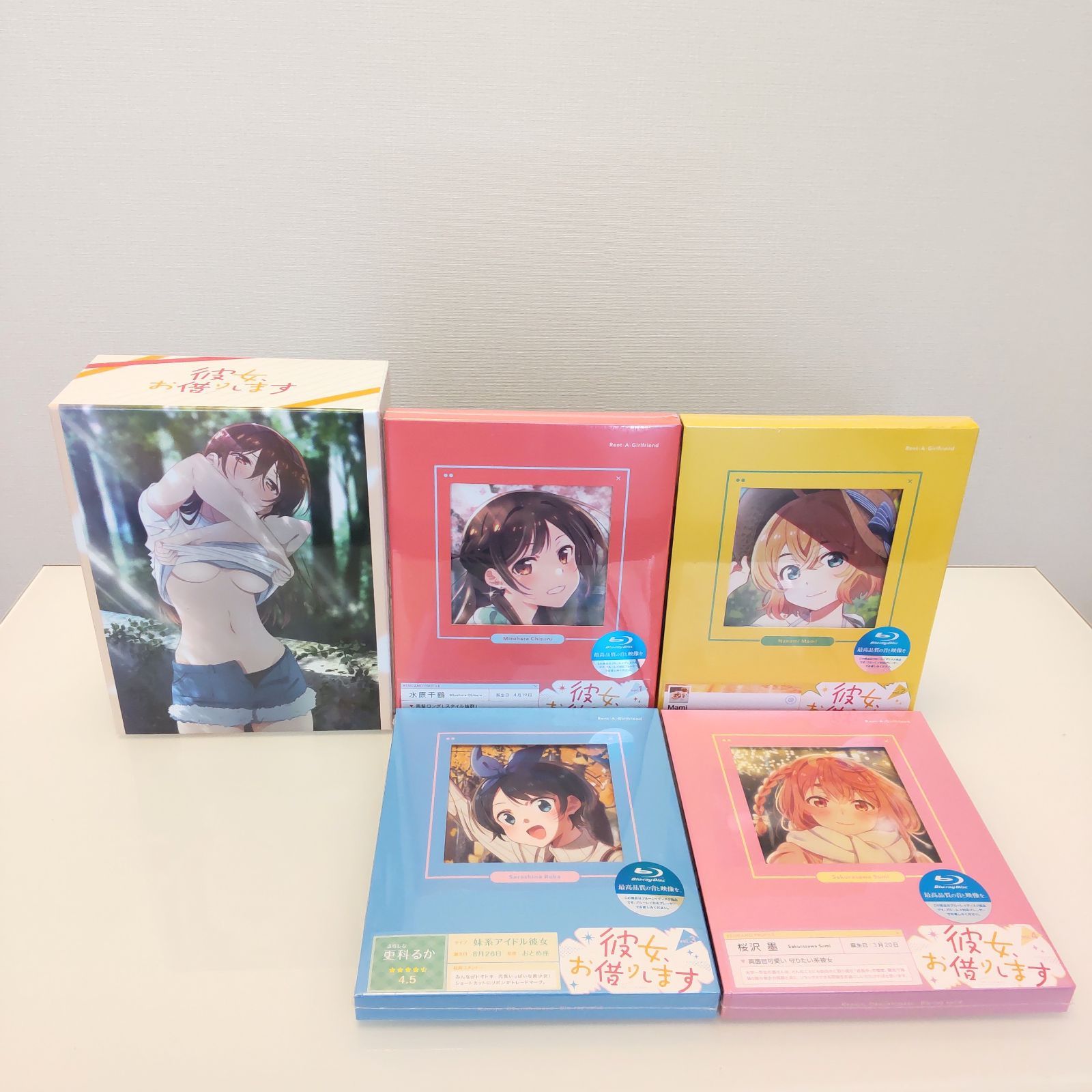 特典、収納BOX付き‼️]彼女、お借りします Blu-ray全巻‼️-