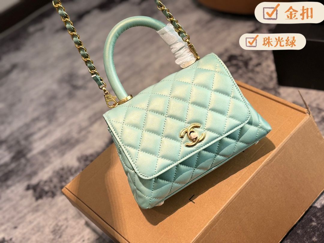 CHANELシャネル1 Coco Handle Selsbergシリーズハンドバッグ斜め掛けショルダーバッグ Hermesビーチバッグ すっきりシンプル つまりハンドバッグバッグバッグ