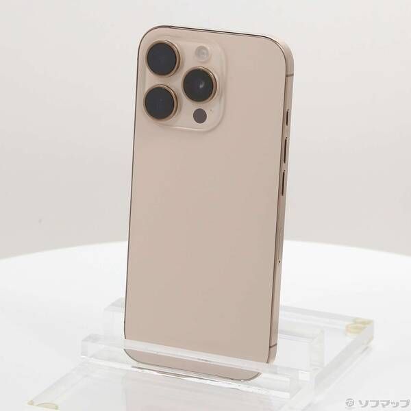 〔 品〕 iPhone16 Pro 256GB デザートチタニウム MYN23J A SIMフリー 196
