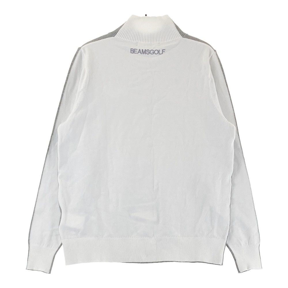 サイズ：M BEAMS GOLF ビームスゴルフ  ハイネックニット  グレー系 [240101458556] ゴルフウェア レディース ストスト サイズ：M BEAMS GOLF ビームスゴルフ ハイネックニット グレー