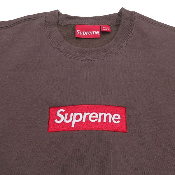 極美品　Supreme 22AW Box Logo Crewneck トレーナー Supreme シュプリーム 22AW Box Logo Crewneck Pale Yellow