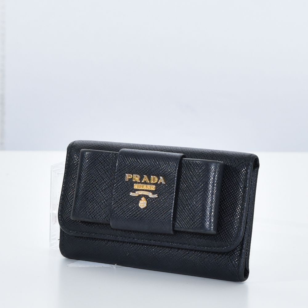 PRADA キーケース リボン サフィアーノ 2250002318247