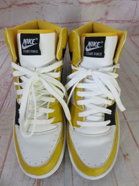 中古】 箱有 NIKE ﾅｲｷ ﾊｲｶｯﾄｽﾆｰｶｰ COURT FORCE HI ｺｰﾄ ﾌｫｰｽ ﾊｲ 314362