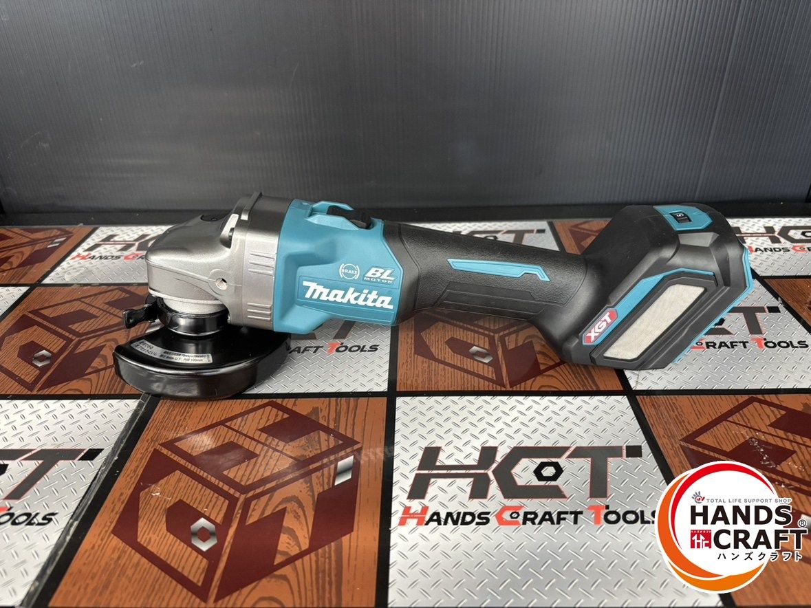 ♭ マキタ makita 40Vmax 100mm充電式ディスクグラインダ GA017GZ 本体 ケース