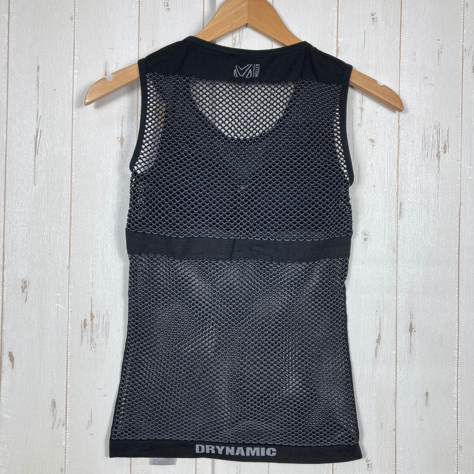 【Women's SAB ブラック系】 Millet ( ミレー ) ドライナミック メッシュ タンクトップ DRYNAMIC MESH TANK TOP ポリプロピレン ウェア トップス インナー シャツ タンクトップ ノースリーブシャツ z000