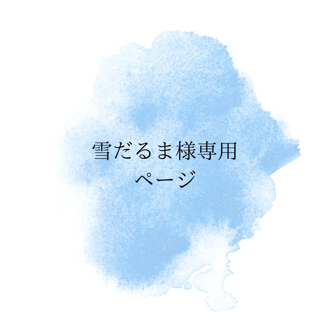 雪だるまさま専用ページ♡専用14日迄☆他の方購入不可