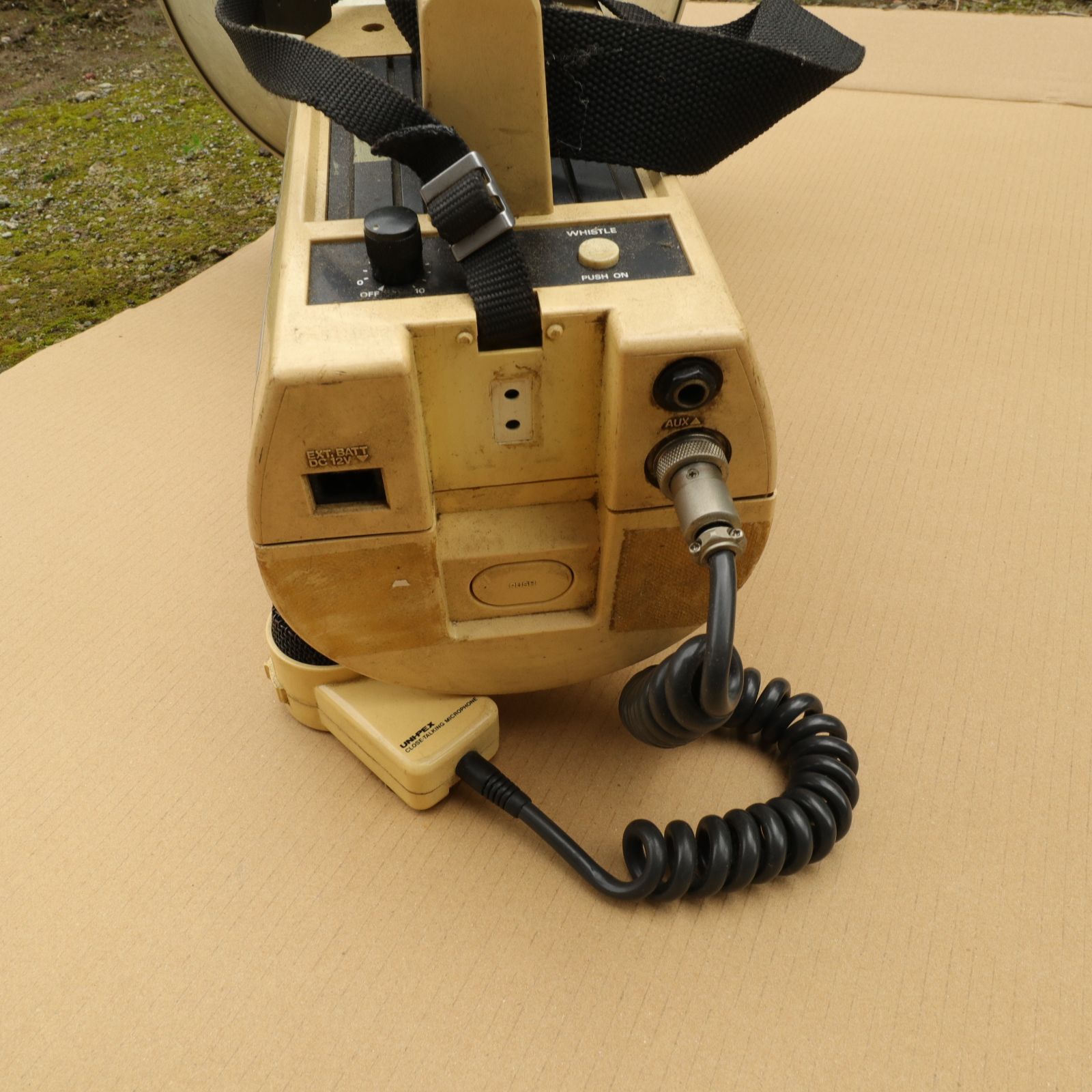 中古・現状渡し/動作確認済】UNIPEX/ユニペックス 拡声器/肩掛け