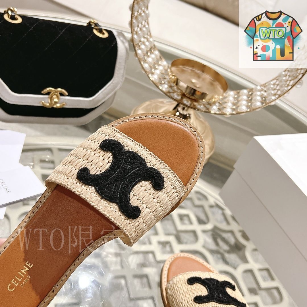 CELINE セリーヌ ヴィンテージ ローマ スリッパ03-2 - メルカリ