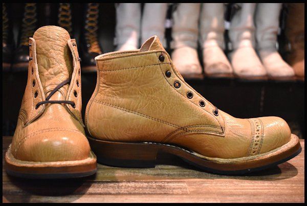 ホワイツブーツ.WHITE'Sセミドレス 『タブルミッド』コニャック