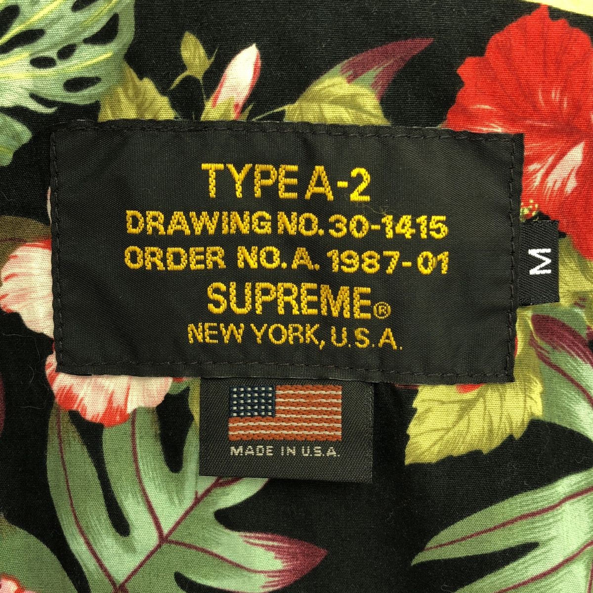 美品】 SCHOTT / ショット | × SUPREME / シュプリーム Leather Flight