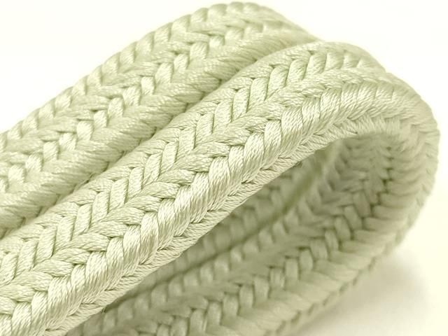 平和屋着物● 上 有職組紐道明 帯締め 冠組 白緑色 宮内庁御用 国立博物館御用 東京芸術大学御用 AABB7048ay