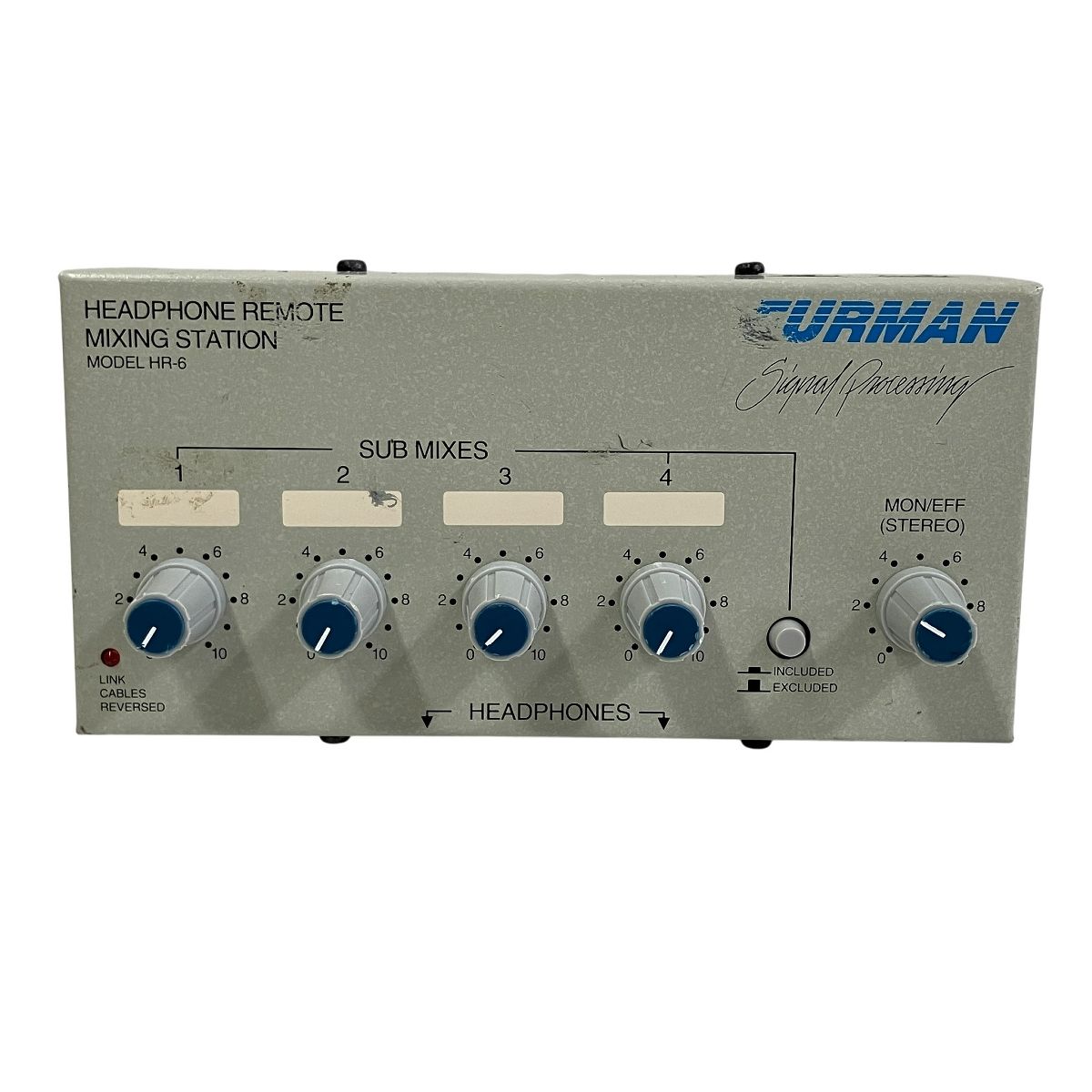  FURMAN HR-6 子機 CUE BOX ファーマン キューボックス その他 オーディオ機器