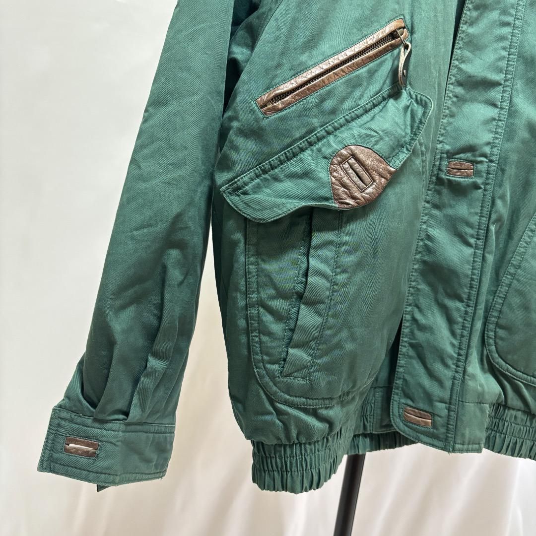 ユートピアの Vintage Green Jacket