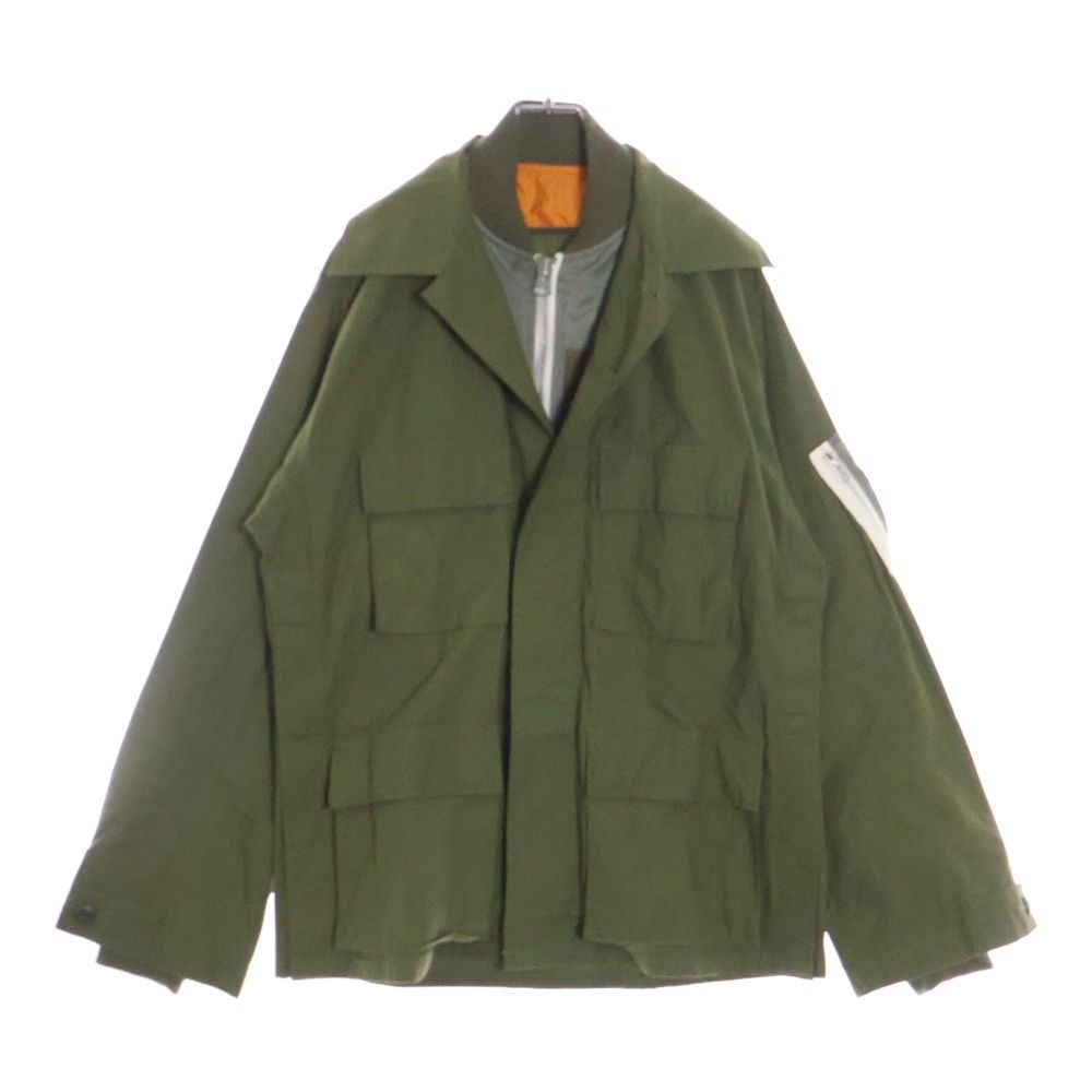 sacai 21-02525M ミリタリー シャツ sacai⁄サカイ】｢FABRIC COMBO