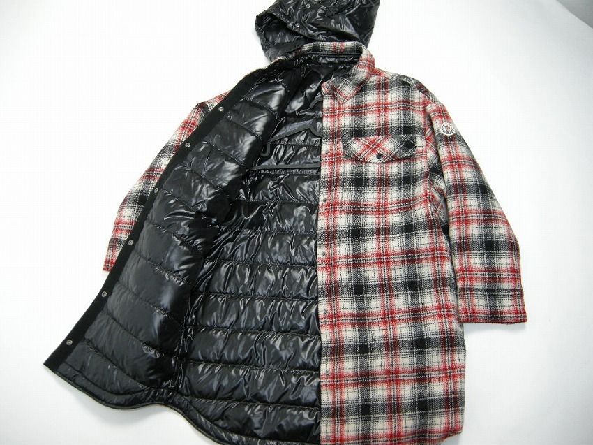 サイズ38 (M-L相当)□新品□モンクレール CAMICIA リバーシブル ライト 