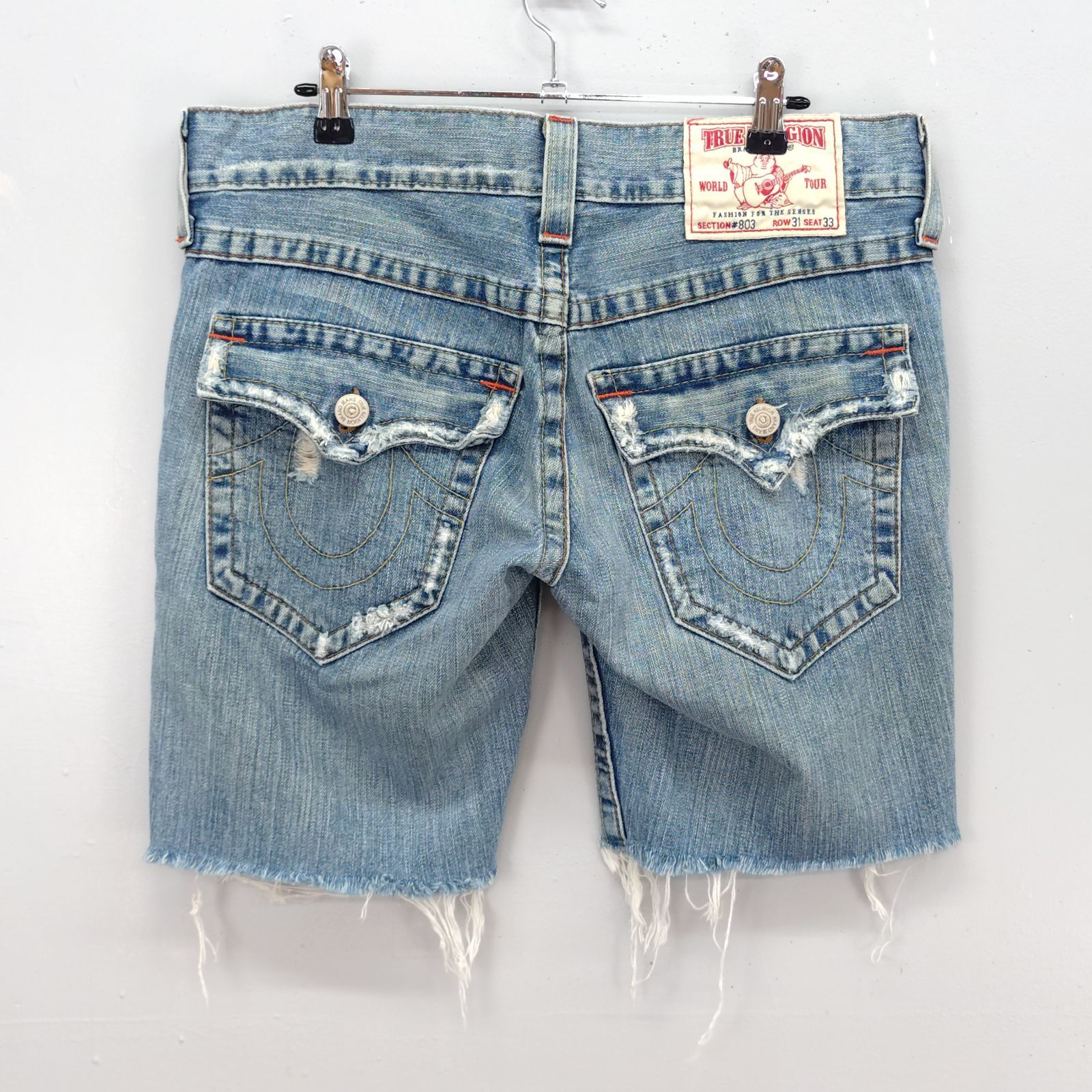 True Religion JESS デニムショートパンツ True Religion JESS デニムショートパンツ True Religion “Jess