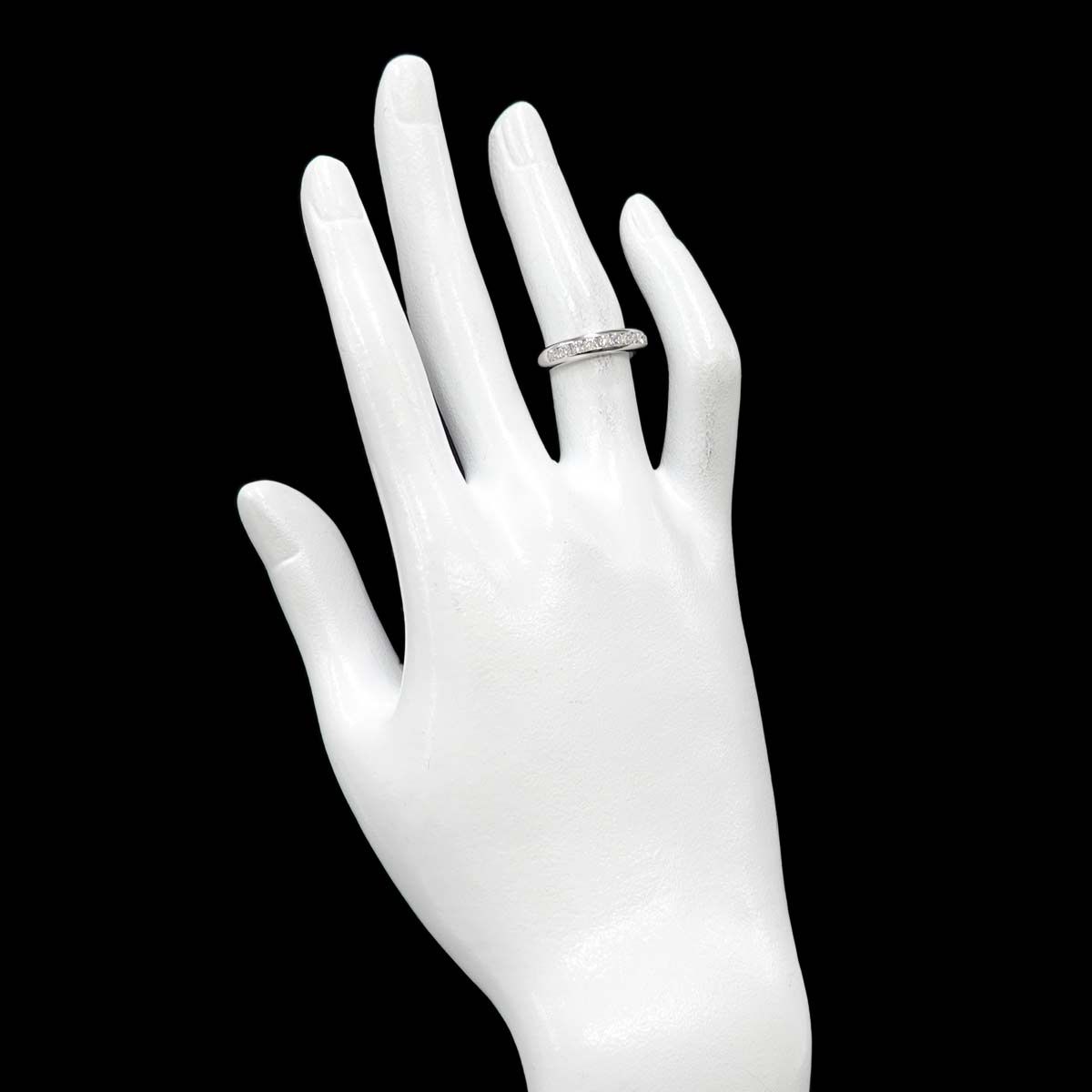 ティファニー TIFFANY&Co. ルシダ ハーフサークル バンド 9号