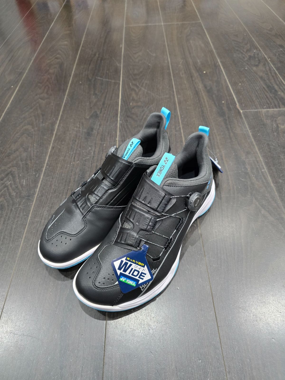27.5cm YONEX　パワークッションエアラスZワイド　バドミントンシューズ ヨネックス] バドミントンシューズ パワークッションエアラスZ