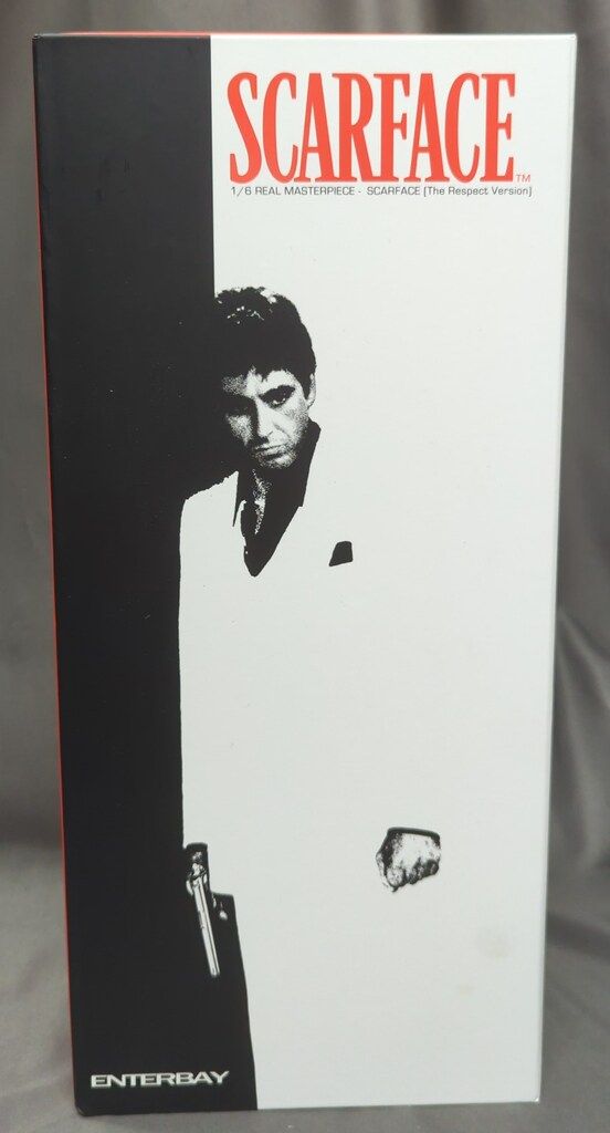 ENTERBAY REAL MASTERPIECE COLLECTIBLE FIGURE SCARFACE (THE RESPECT VERSION) RM1032