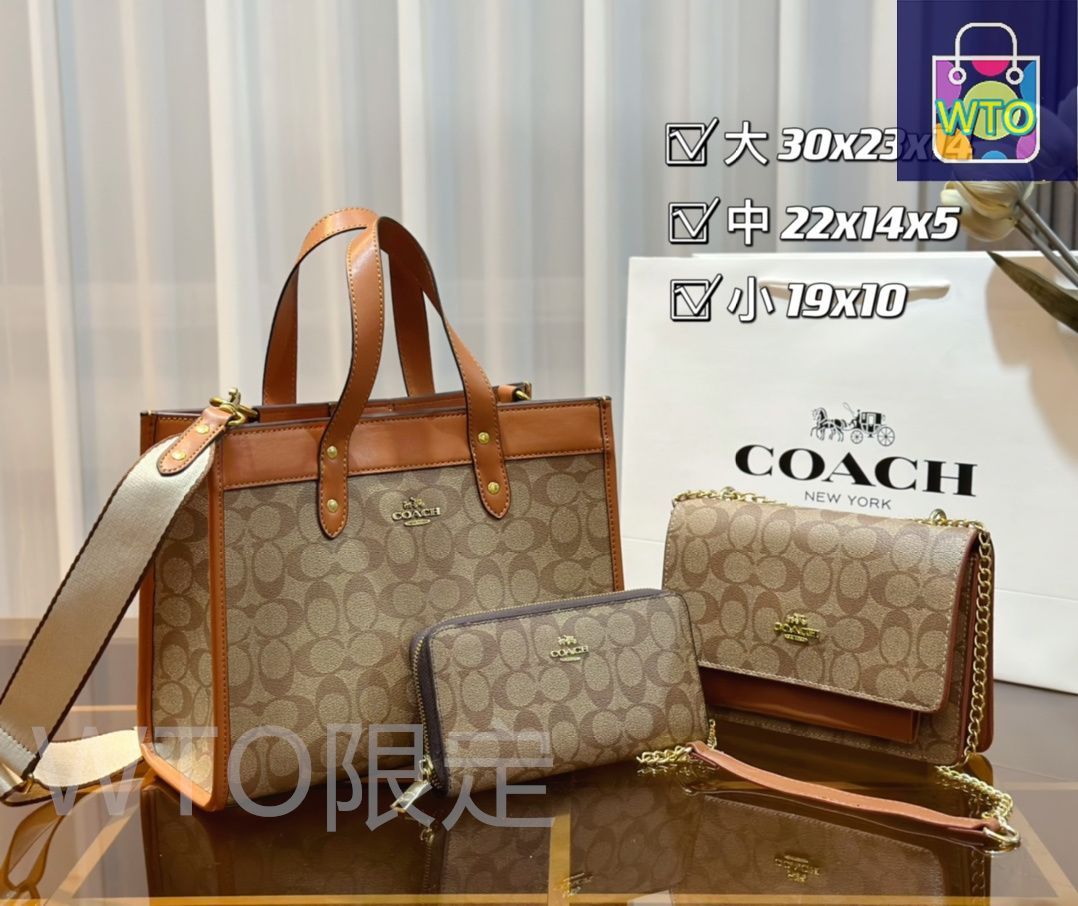 今日特価】Celine セリーヌ、Coach コーチ 組み合わせパック 三