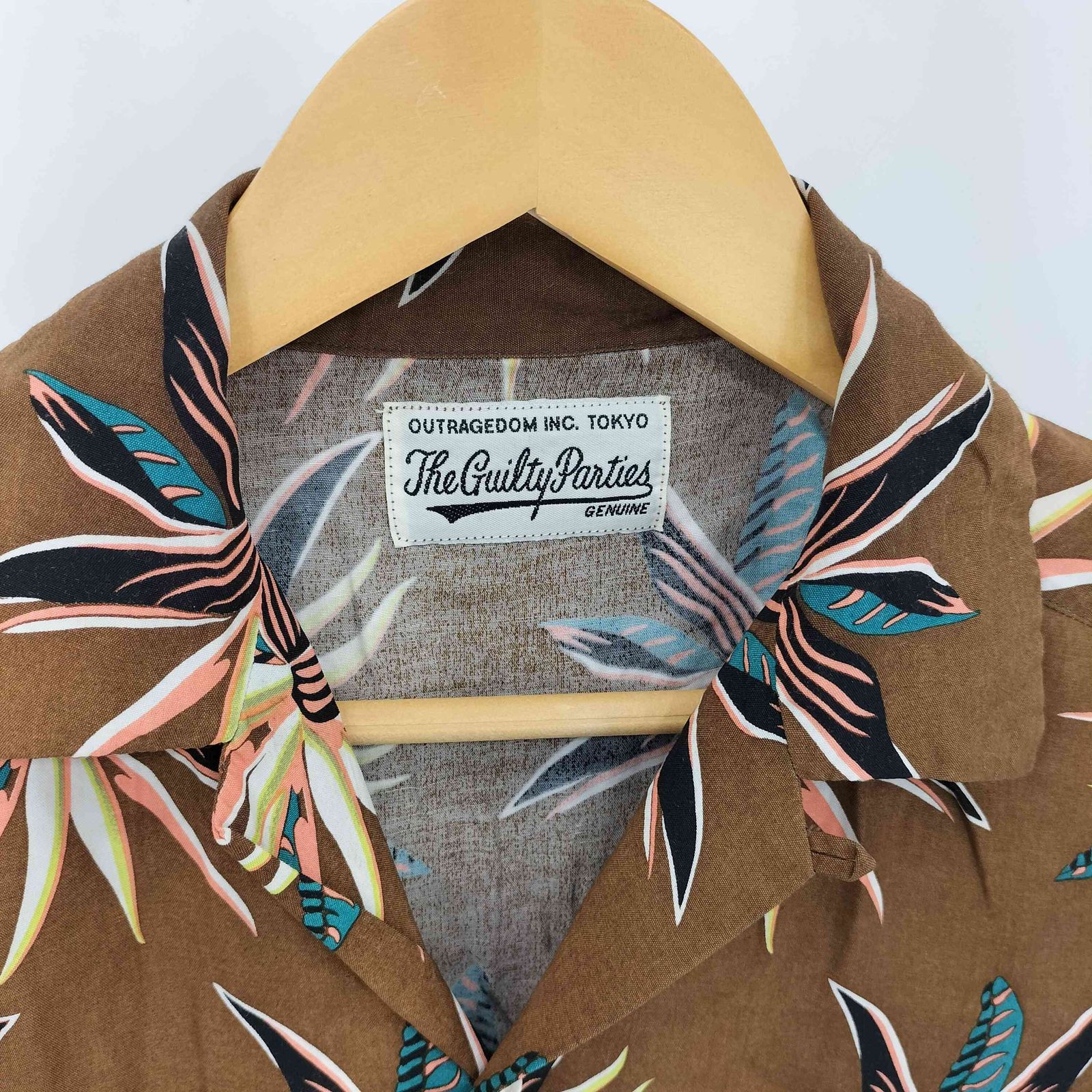 ワコマリア WACKO MARIA TROPICAL FLOWER ALOHA SHIRT S/S