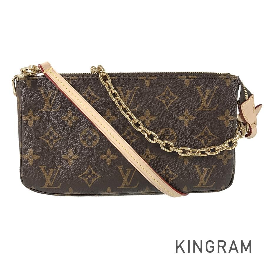 ルイ・ヴィトン LOUIS VUITTON モノグラム ポシェット アクセソワール M82766 PVC ショルダーバッグ ski【中古】