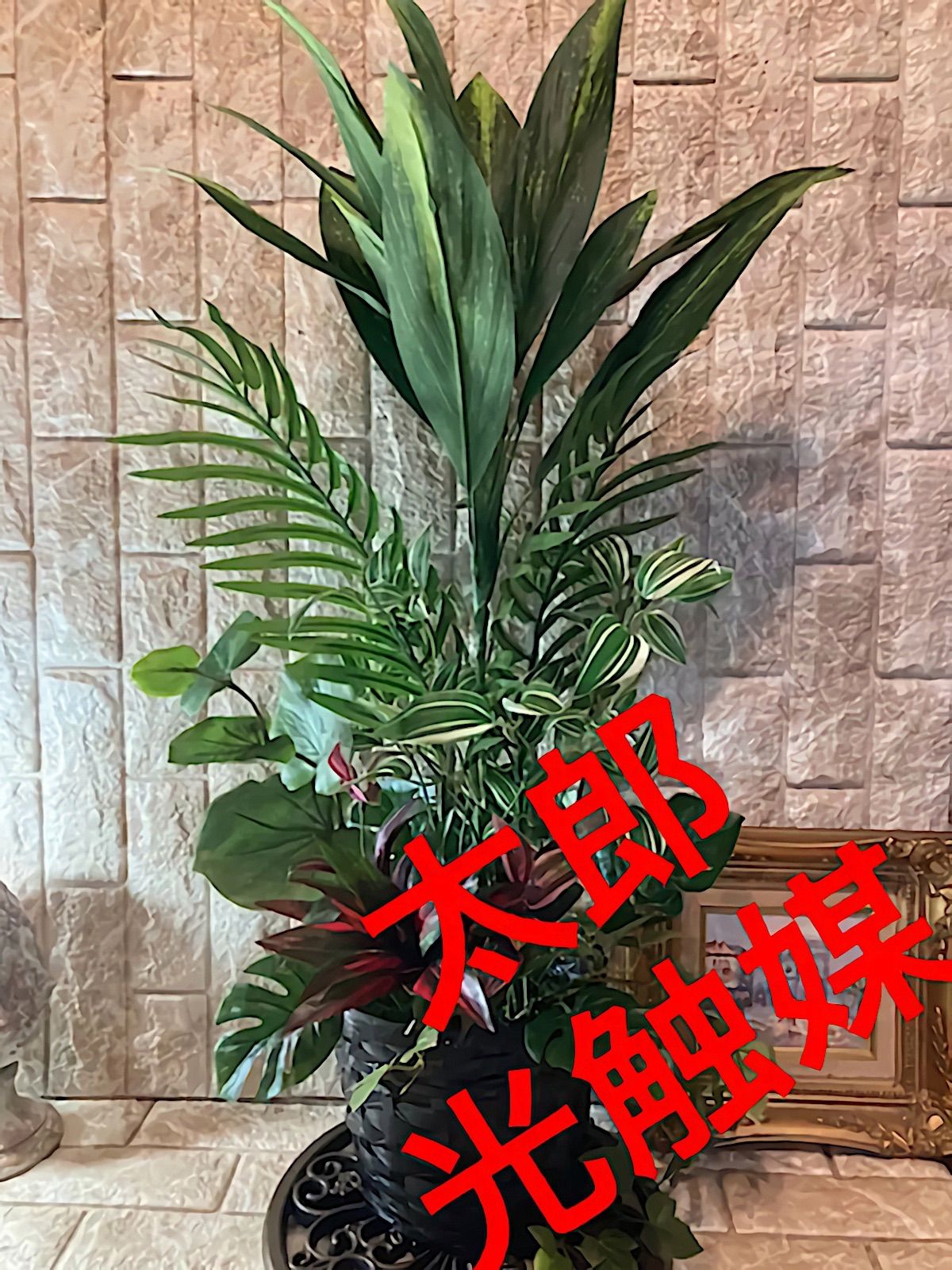 光触媒 人工観葉植物 ウォールグリーン フェイクグリーン マッサン