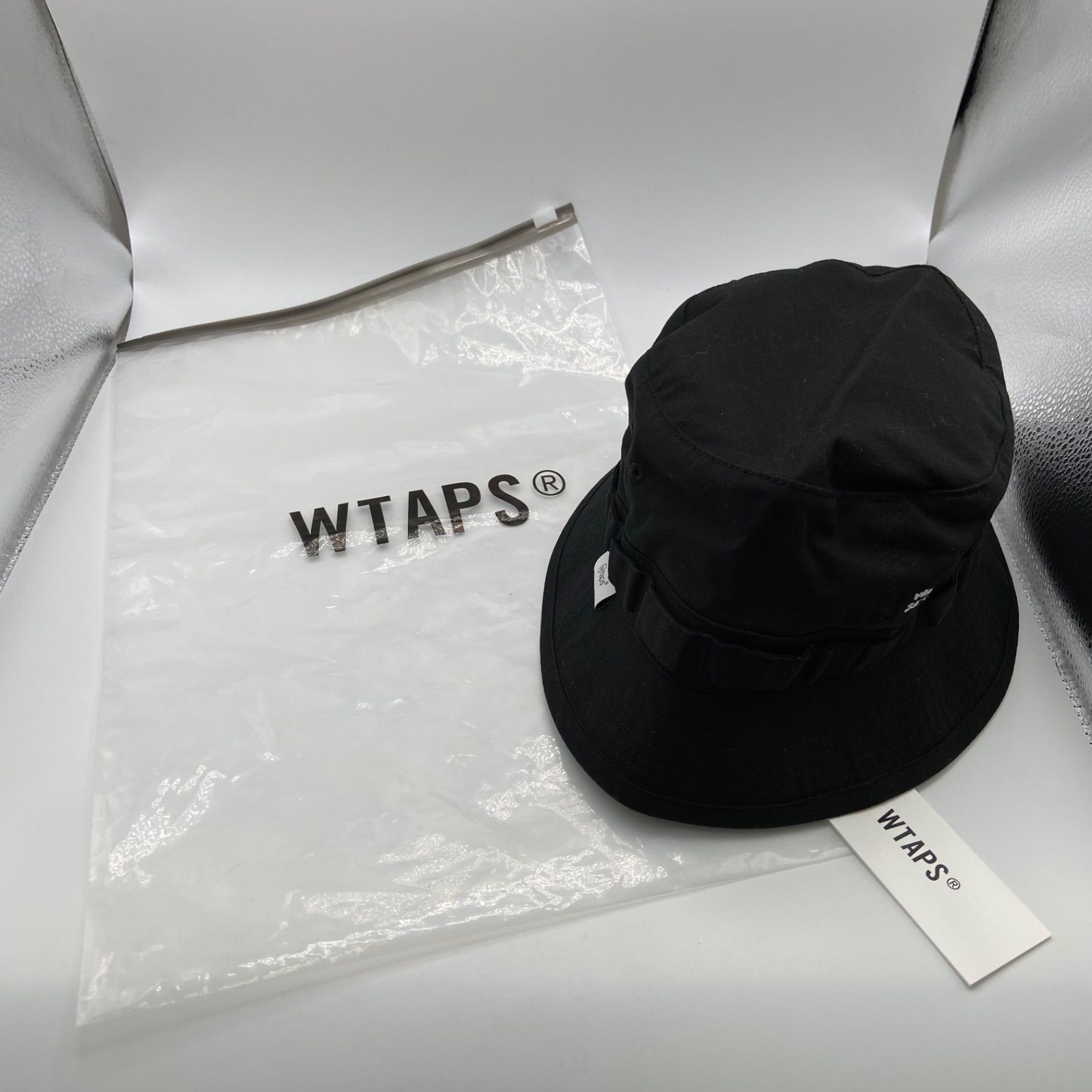 WTAPS ダブルタップス JUNGE 02 HAT ハット ブラック 黒 ジャングルハット 03|L