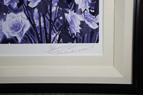 鈴平ひろ】 「NOIR（DX）」 版画 アールジュネス / アールビバン保証