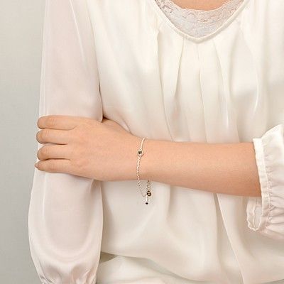 Dignest シルバー ブレスレット 彼氏 メンズ プレゼント ディグニスト 誕生日 メンズ プレゼント Dignest ディグニスト シルバー ブレスレット ダイヤモンド ホワイト