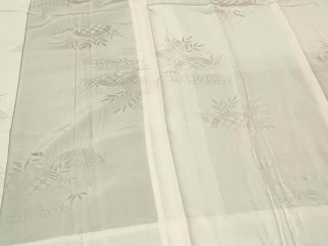 平和屋着物●長襦袢　袷　麻の葉文様　正絹　逸品　BAAU7242mz 平和屋着物○長襦袢 袷 麻の葉文様 正絹 逸品 BAAU7242mz