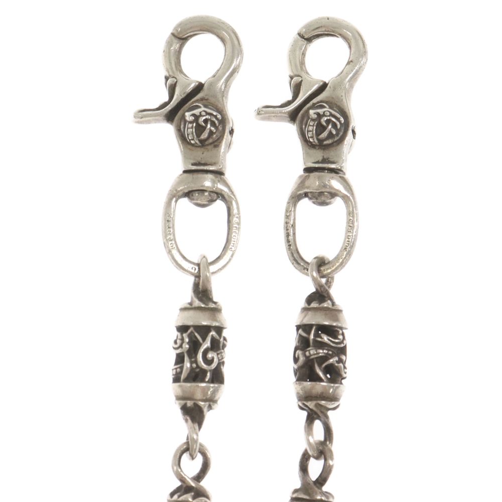 楽天市場】CHROME HEARTS クロムハーツ 9LINK ROLLER LONG-T オールド