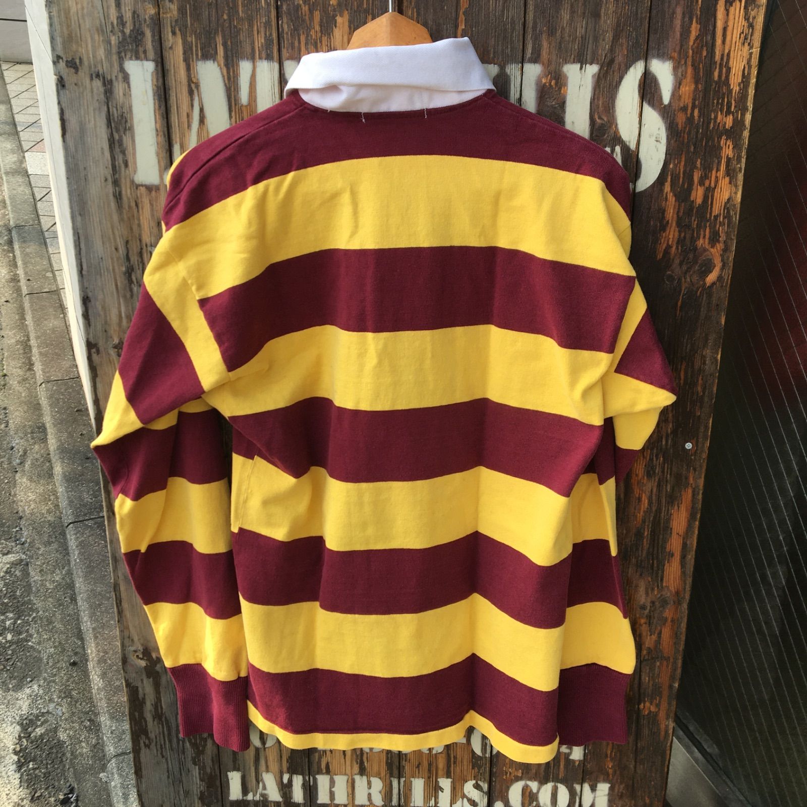 90s USA製CROSS CREEK COUNTRY COTTONS オールド クロスクリーク カントリーコットンズ ラガーシャツ US-M