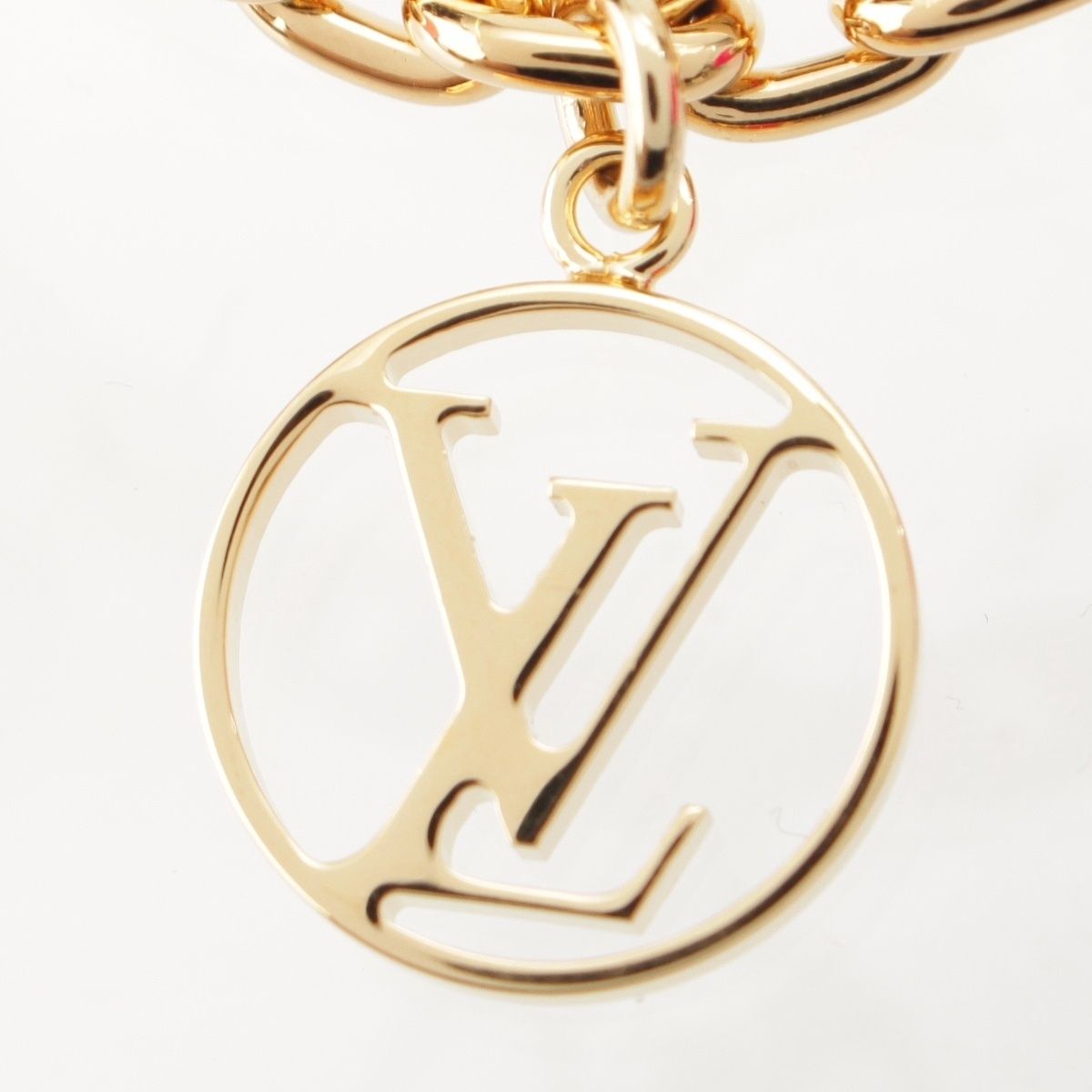 ルイヴィトン ビジューサックチェーン ロゴ ハート フラワー バッグ