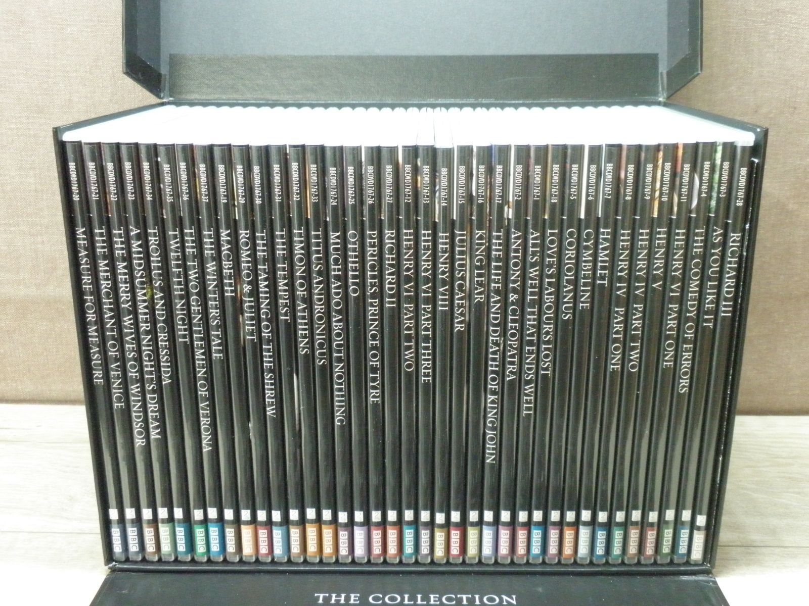 DVD】BBC シェイクスピア全集 DVD-BOX THE Shakespeare