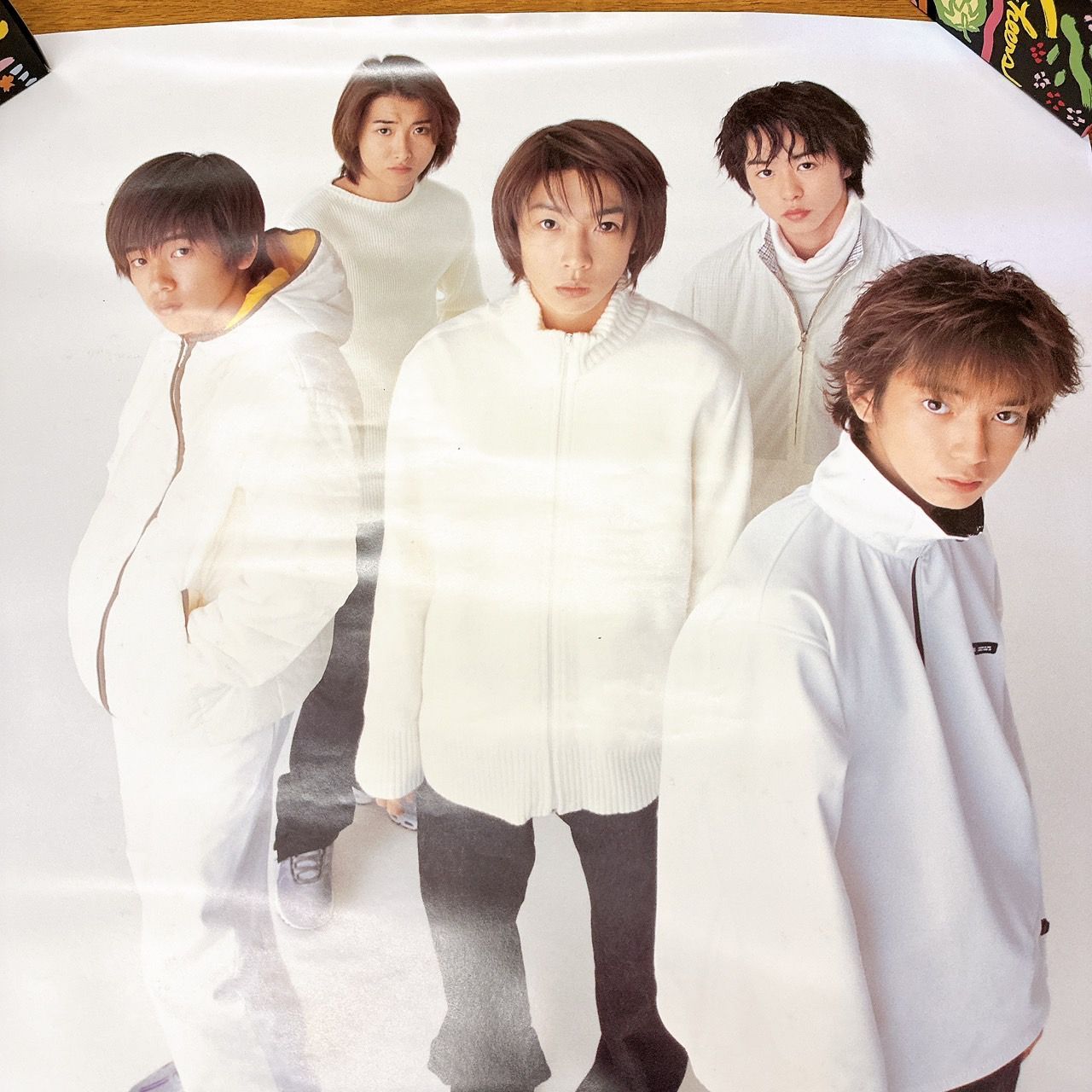 嵐デビュー当時のポスター 嵐デビュー当時のポスター 嵐デビュー21周年ポスター