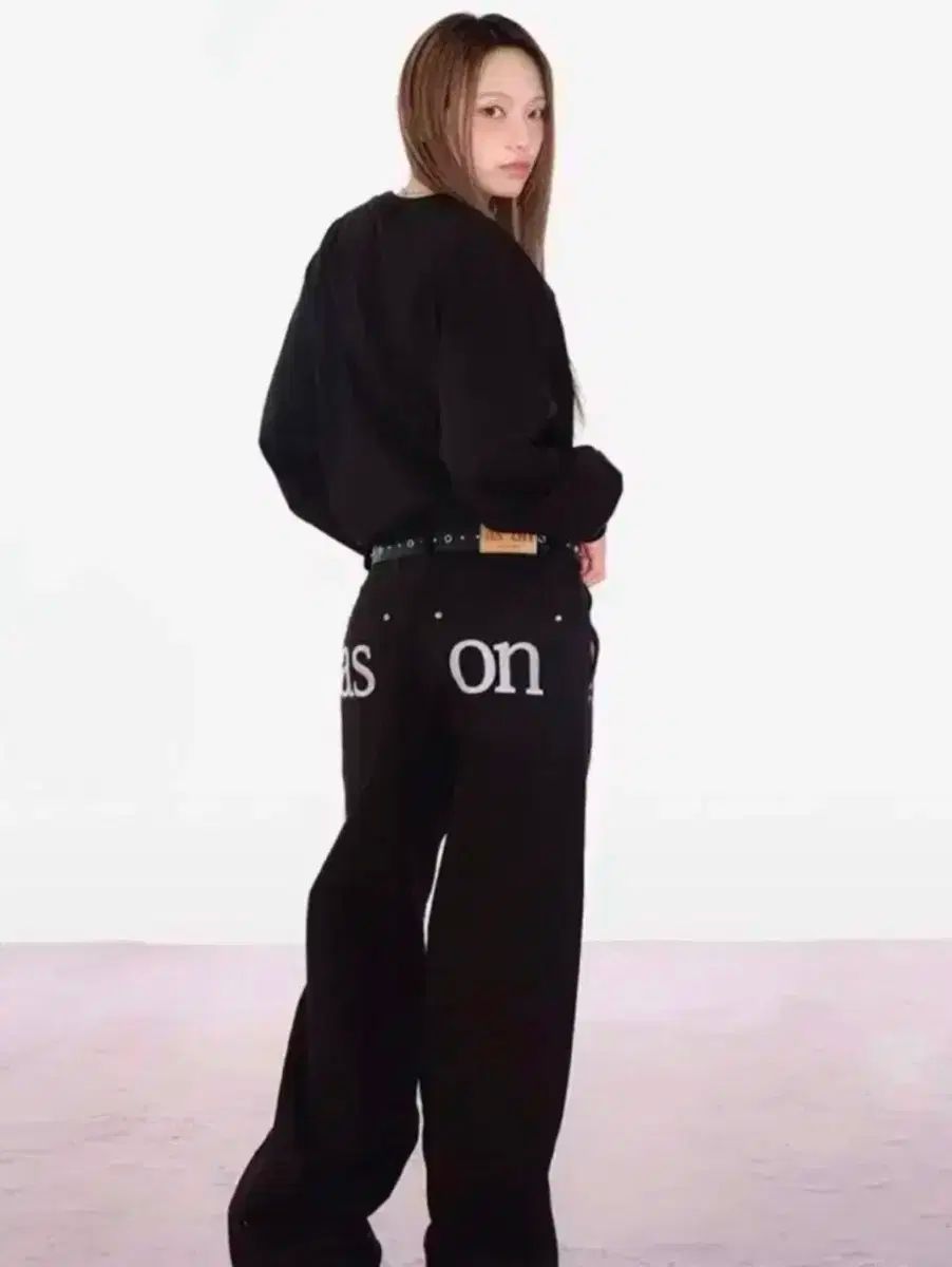 ason アズオン スモッグ パンツ S ason pants ズボン 黒 black