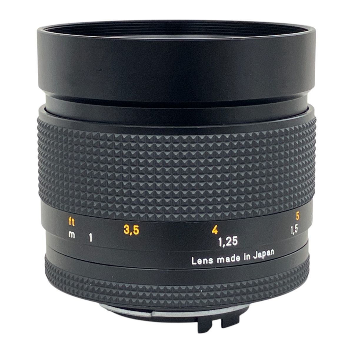 綿密な分析 4枚　旧枠　フォイル　初版 CONTAX コンタックス Carl Zeiss Planar 85mm F1.4 T* マニュアル