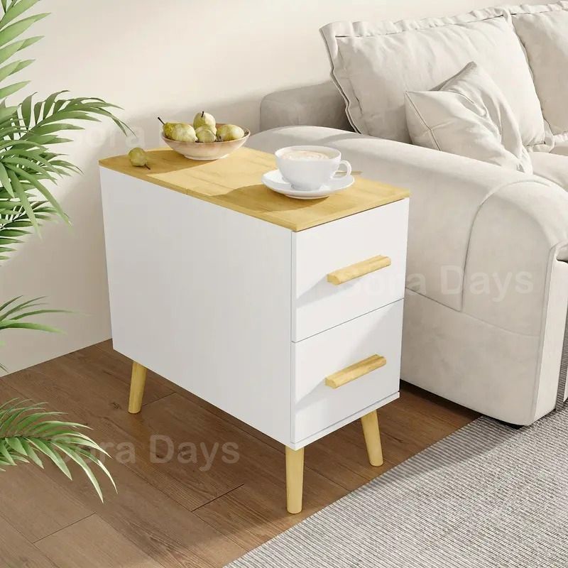 ナチュラルウッド キャビネット 引き出し付き ナチュラルウッド 