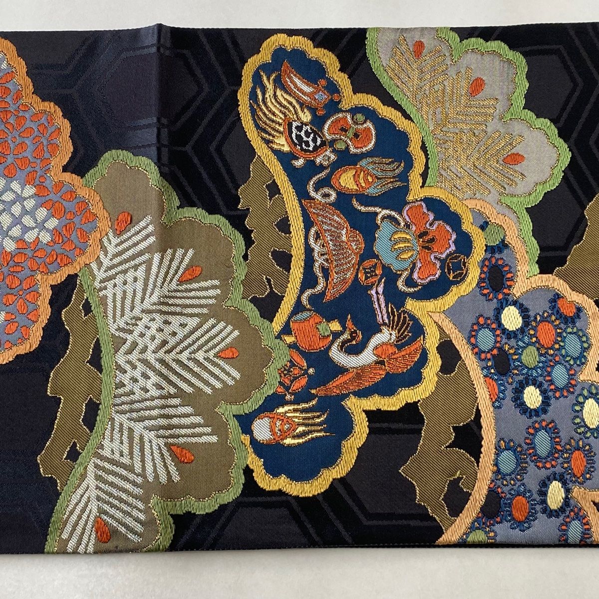 O0699 美品 逸品 希少 洛風林 正絹 本袋帯 楽天市場】洛風林 帯の通販